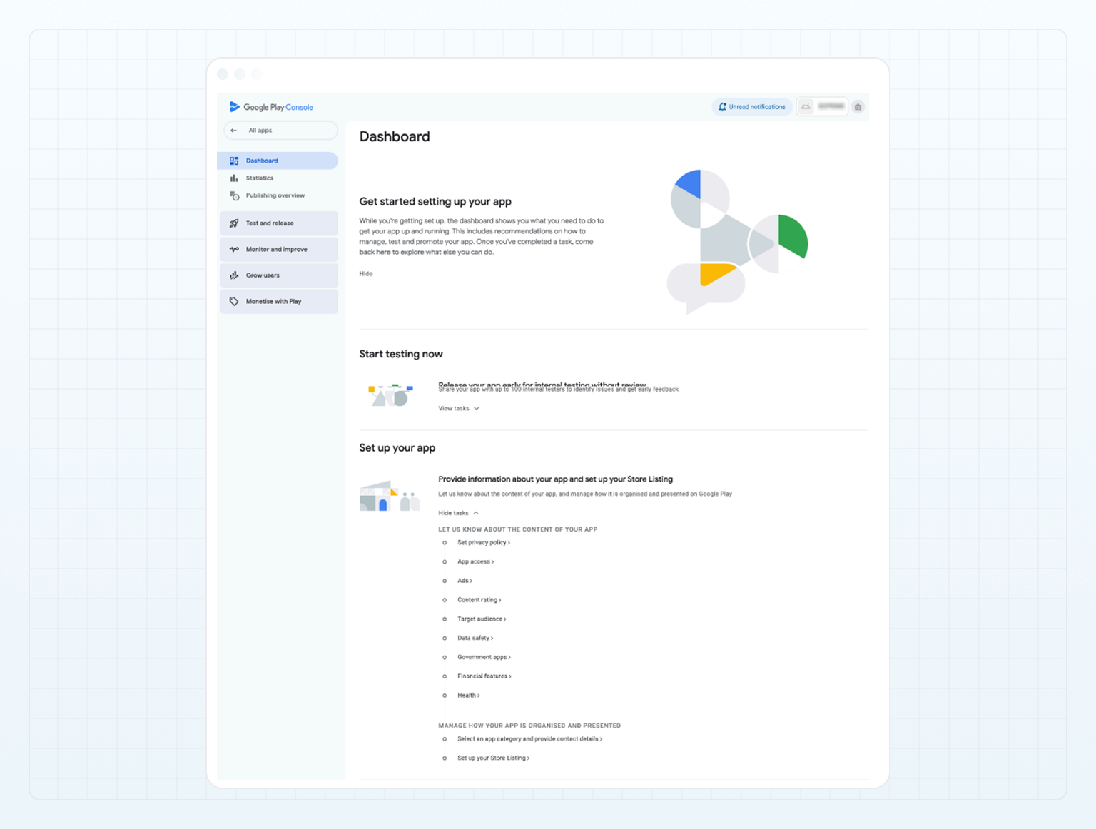 Play Console Dashboard